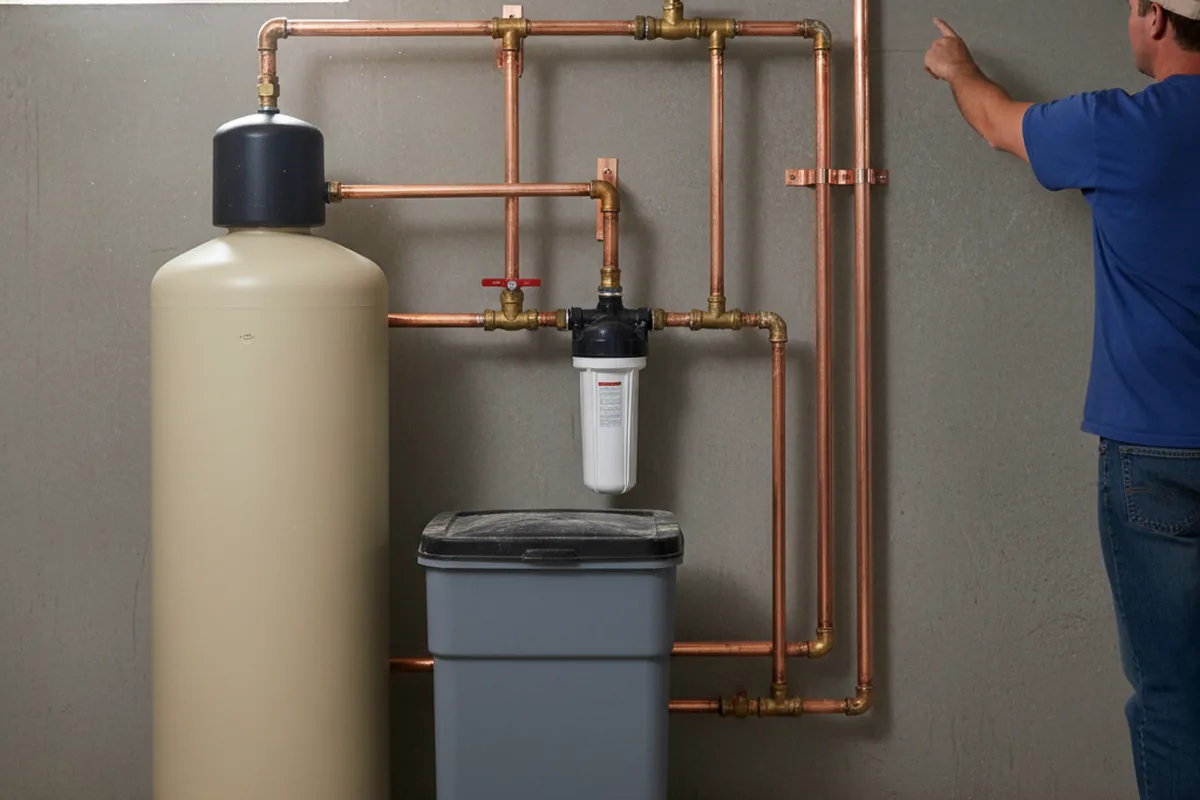 Whole-house water treatment system installed in Hustontown